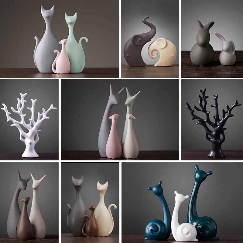 Animal Figurines Home Decoration